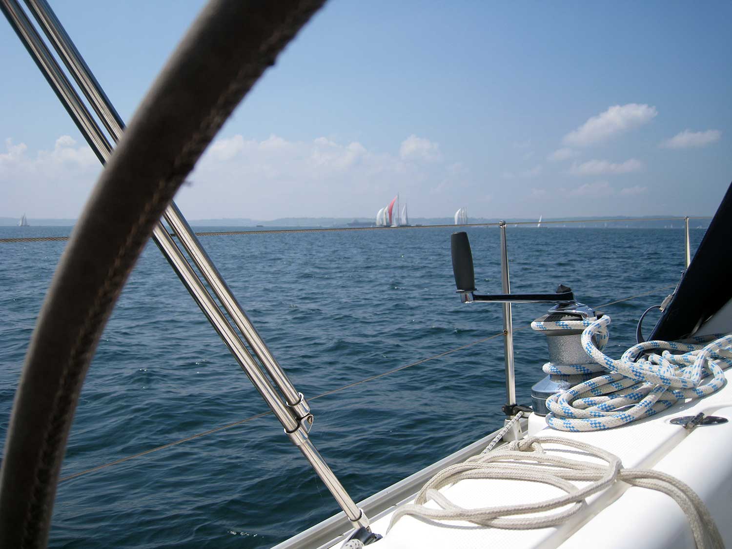 Aankomst Falmouth