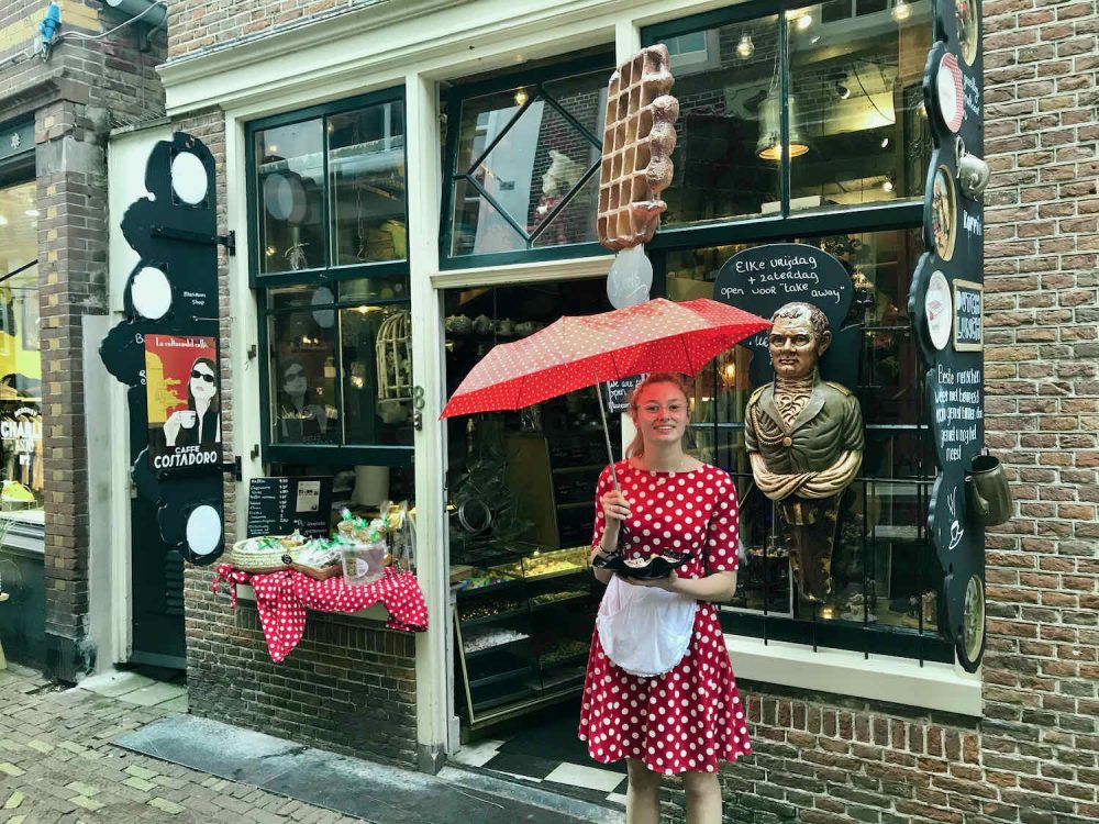 Snoepwinkel in Alkmaar.