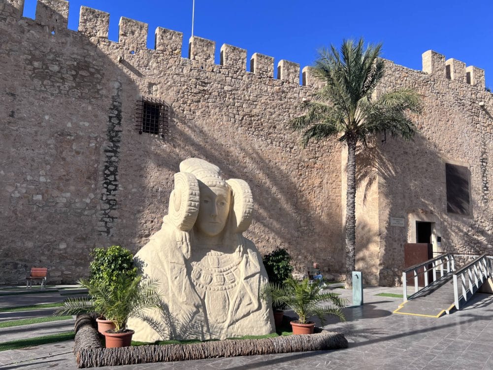 Replica Dame van Elche, Spanje.