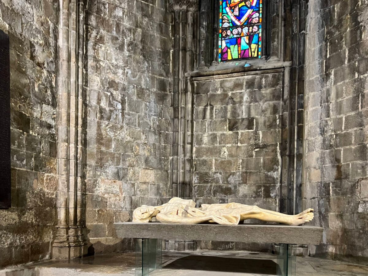 Graf in de kathedraal van Girona.