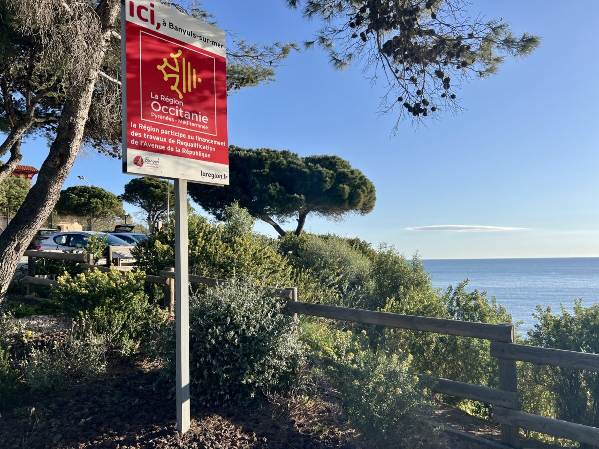Banyuls-sur-Mer, Côte Vermeille, Frankrijk.