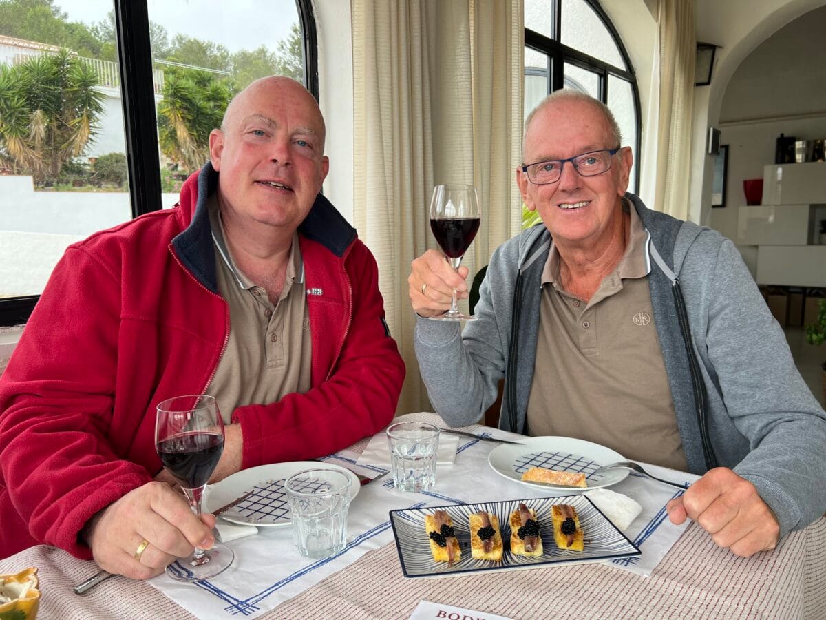 Hoogtepunt van de wijnproeverij bij Bodega 2020 is de rode barrique.