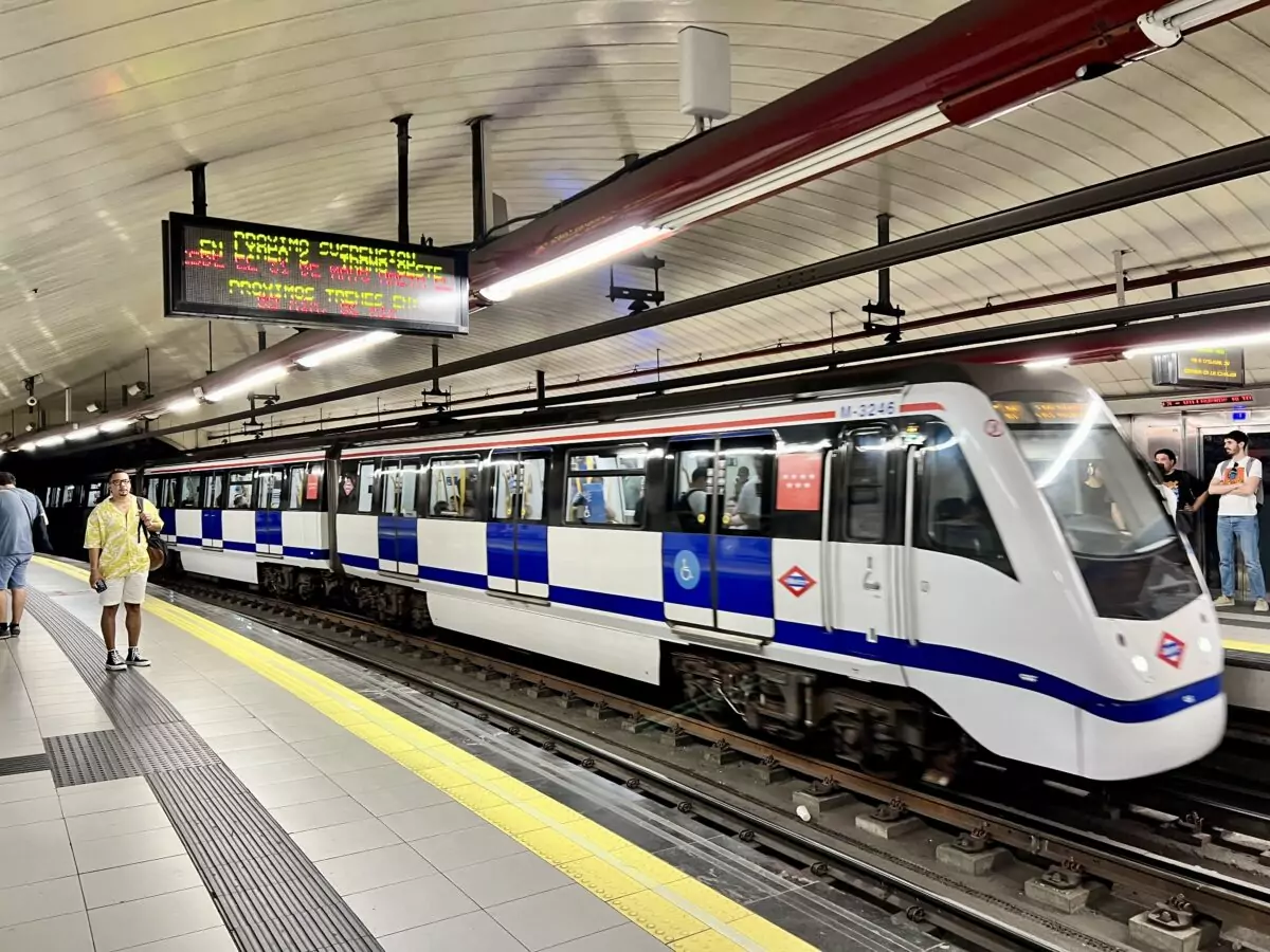 De metro in Madrid behoort tot de beste van Europa.