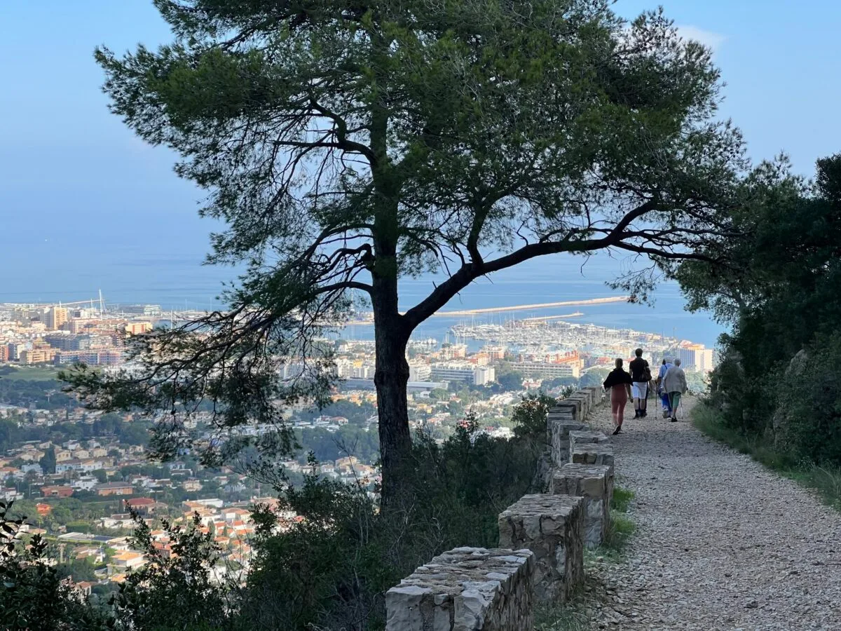 Pujada al Montgomery bij Denia, Spanje.