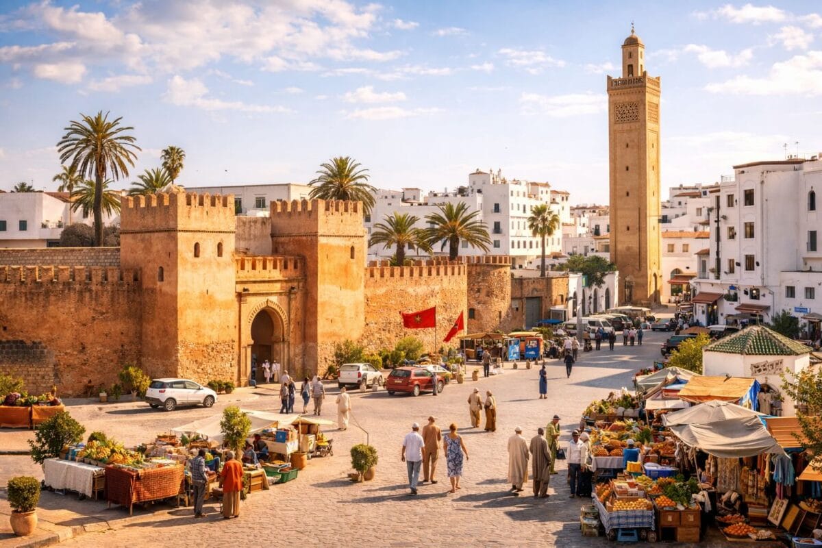 Kenitra, misschien onze volgende bestemming na Asilah in Marokko.